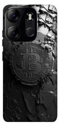 Чехол itsPrint Dark bitcoin для Tecno Spark Go 2023