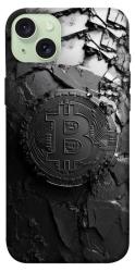 Чехол itsPrint Dark bitcoin для Apple iPhone 15 Plus (6.7")
