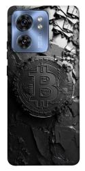 Чехол itsPrint Dark bitcoin для Motorola Edge 40