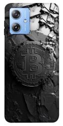Чехол itsPrint Dark bitcoin для Motorola Moto G84
