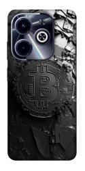 Чехол itsPrint Dark bitcoin для Infinix Hot 40i