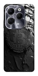 Чехол itsPrint Dark bitcoin для Infinix Hot 40