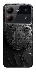 Чехол itsPrint Dark bitcoin для ZTE Blade A54 4G