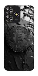 Чехол itsPrint Dark bitcoin для ZTE Blade A73 4G
