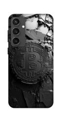 Чехол itsPrint Dark bitcoin для Samsung Galaxy S24 FE