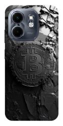 Чехол itsPrint Dark bitcoin для Infinix Smart 9 4G / Hot 50i