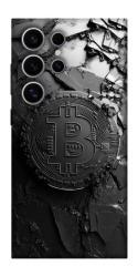 Чехол itsPrint Dark bitcoin для Samsung Galaxy S25 Ultra