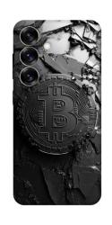 Чехол itsPrint Dark bitcoin для Samsung Galaxy S25+