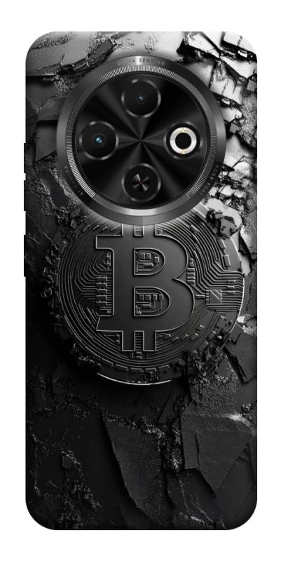 Чохол itsPrint Dark bitcoin для TECNO Spark 30C, гроші, купити оптом з доставкою