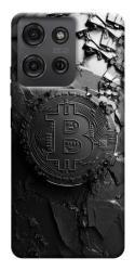 Чехол itsPrint Dark bitcoin для Motorola Moto G75 5G