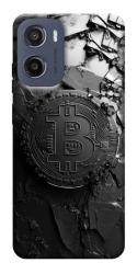 Чехол itsPrint Dark bitcoin для Motorola Moto G05