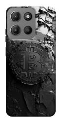 Чехол itsPrint Dark bitcoin для Motorola Moto G15 4G
