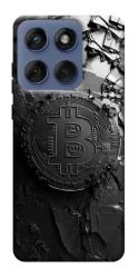 Чехол itsPrint Dark bitcoin для Motorola Edge 60 Fusion