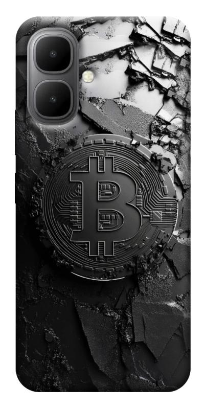 Чехол itsPrint Dark bitcoin для Infinix Smart 10, деньги, купить оптом с доставкой