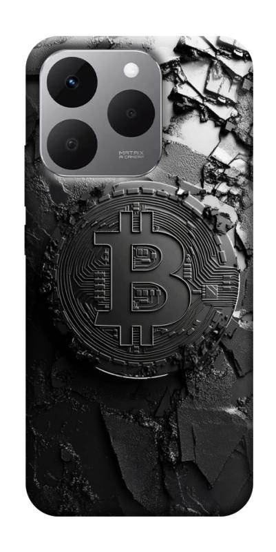 Чехол itsPrint Dark bitcoin для Realme 15T, деньги, купить оптом с доставкой