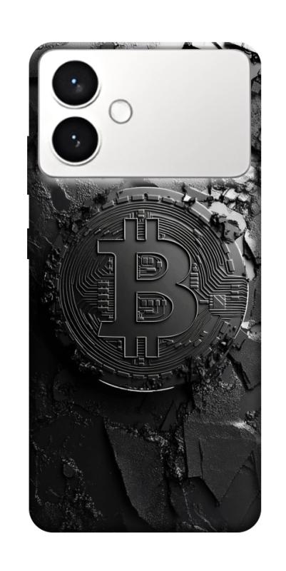 Чохол itsPrint Dark bitcoin для Samsung Galaxy S26+, гроші, купити оптом з доставкою