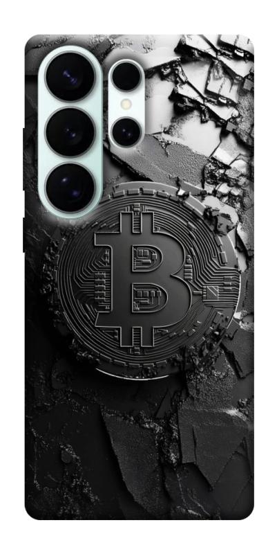Чехол itsPrint Dark bitcoin для Samsung Galaxy S26 Ultra, деньги, купить оптом с доставкой