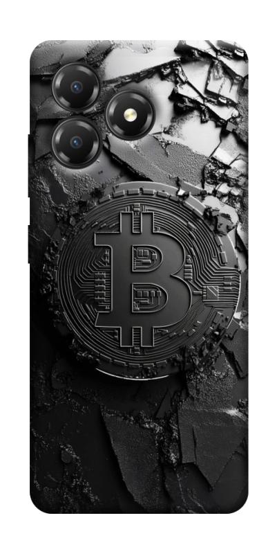 Чохол itsPrint Dark bitcoin для ZTE Blade A36, гроші, купити оптом з доставкою