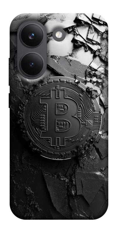 Чехол itsPrint Dark bitcoin для Xiaomi Poco X8 Pro, деньги, купить оптом с доставкой
