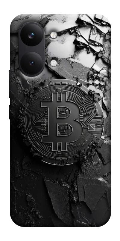 Чехол itsPrint Dark bitcoin для Xiaomi Poco X8 Pro Max, деньги, купить оптом с доставкой