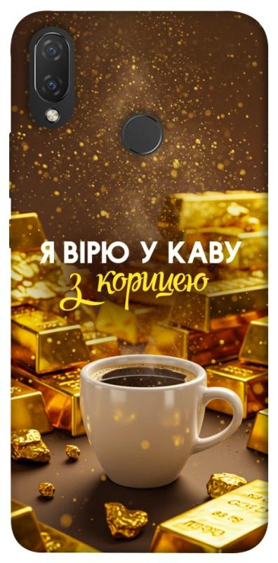 Чехол itsPrint Верю в кофе для Huawei P Smart+ (nova 3i), деньги, купить оптом с доставкой