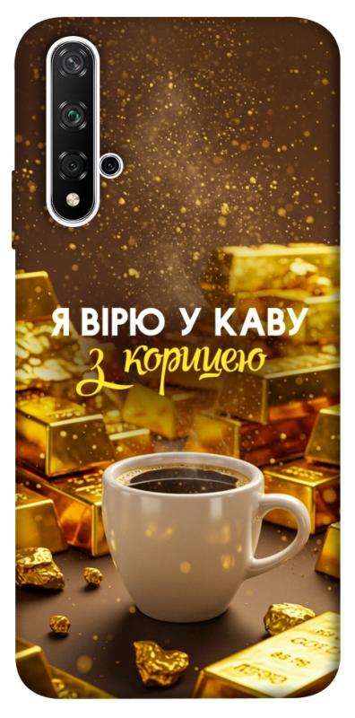 Чехол itsPrint Верю в кофе для Huawei Honor 20 / Nova 5T, деньги, купить оптом с доставкой