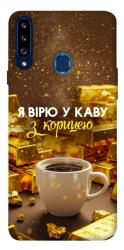 Чехол itsPrint Верю в кофе для Samsung Galaxy A20s