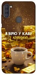 Чехол itsPrint Верю в кофе для Samsung Galaxy A11