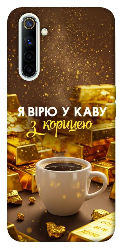 Чехол itsPrint Верю в кофе для Realme 6, деньги, купить оптом с доставкой