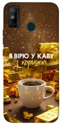 Чохол itsPrint Вірю в каву для TECNO Spark 6 Go