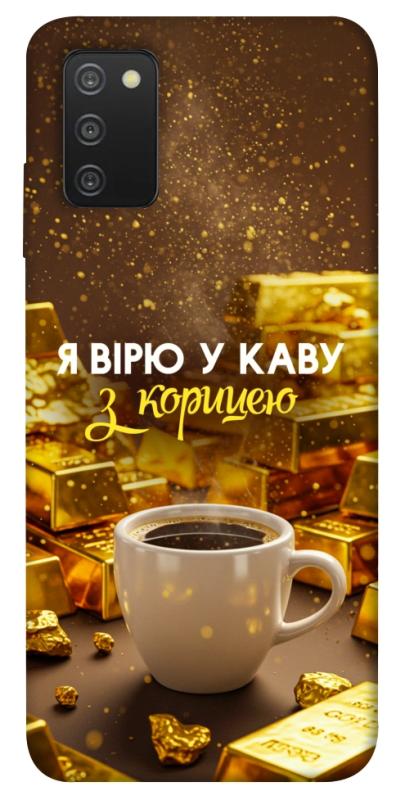 Чехол itsPrint Верю в кофе для Samsung Galaxy A03s, деньги, купить оптом с доставкой