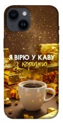Чехол itsPrint Верю в кофе для Apple iPhone 14 (6.1")