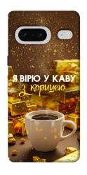 Чехол itsPrint Верю в кофе для Google Pixel 7