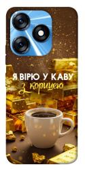 Чехол itsPrint Верю в кофе для TECNO Spark 10 Pro