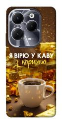 Чехол itsPrint Верю в кофе для Infinix Hot 40