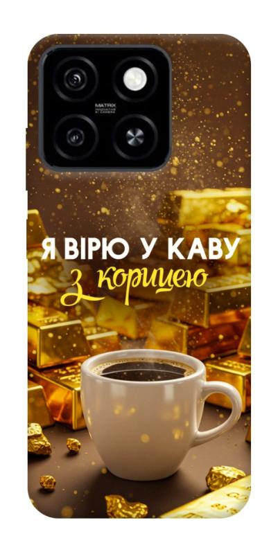 Чехол itsPrint Верю в кофе для ZTE Blade A55 4G, деньги, купить оптом с доставкой