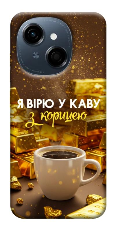 Чехол itsPrint Верю в кофе для TECNO Spark Go 1, деньги, купить оптом с доставкой