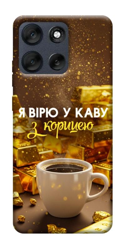Чехол itsPrint Верю в кофе для Motorola Moto G56 5G, деньги, купить оптом с доставкой