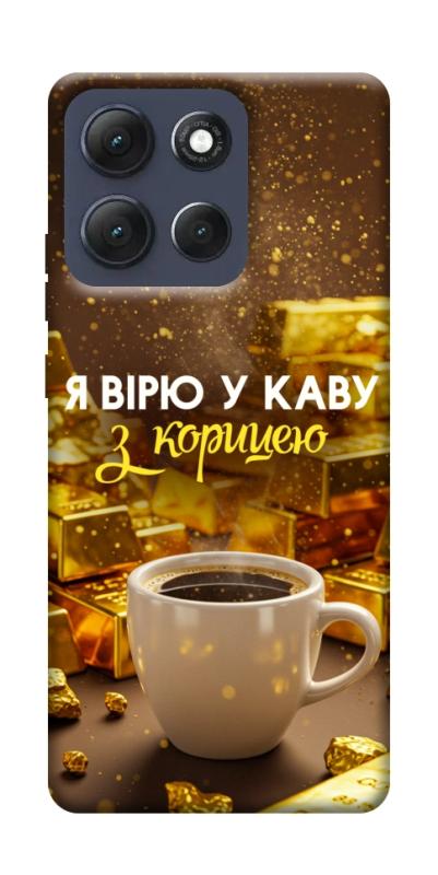 Чехол itsPrint Верю в кофе для Motorola Moto G86 Power, деньги, купить оптом с доставкой