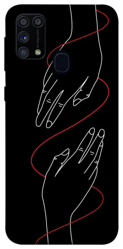 Чехол itsPrint Плетение рук для Samsung Galaxy M31