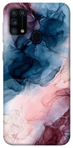 Чехол itsPrint Розово-голубые разводы для Samsung Galaxy M31