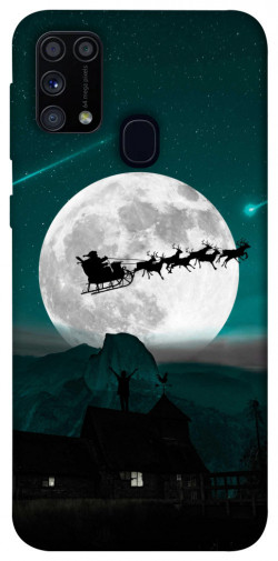Чехол itsPrint Санта на санях для Samsung Galaxy M31