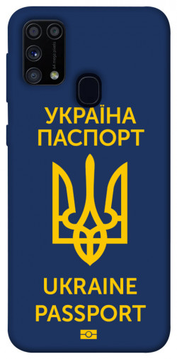 Чехол itsPrint Паспорт українця для Samsung Galaxy M31