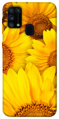 Чехол itsPrint Букет подсолнухов для Samsung Galaxy M31