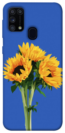 Чохол itsPrint Bouquet of sunflowers для Samsung Galaxy M31