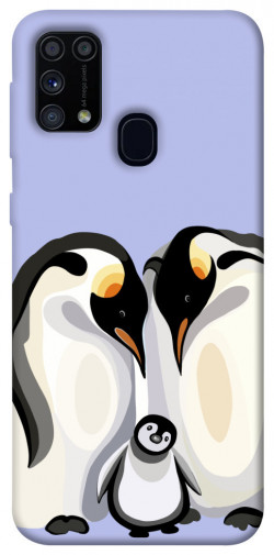 Чохол itsPrint Penguin family для Samsung Galaxy M31