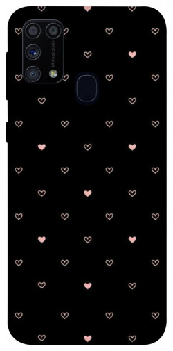 Чехол itsPrint Сердечки для Samsung Galaxy M31
