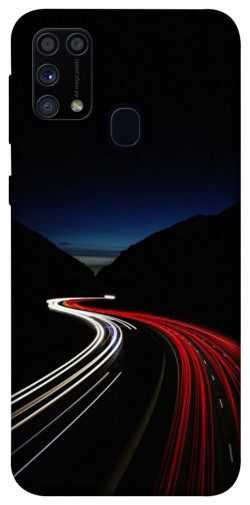 Чохол itsPrint Червоно-біла дорога для Samsung Galaxy M31