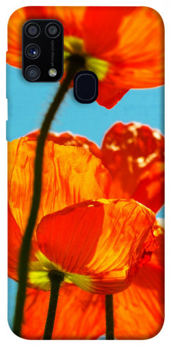 Чехол itsPrint Яркие маки для Samsung Galaxy M31