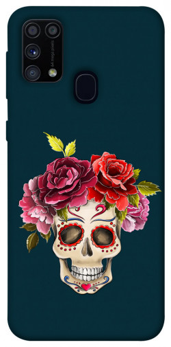 Чохол itsPrint Flower skull для Samsung Galaxy M31